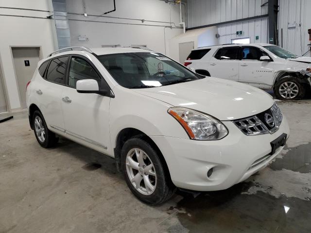 JN8AS5MT9BW167221 - 2011 NISSAN ROGUE S WHITE photo 4