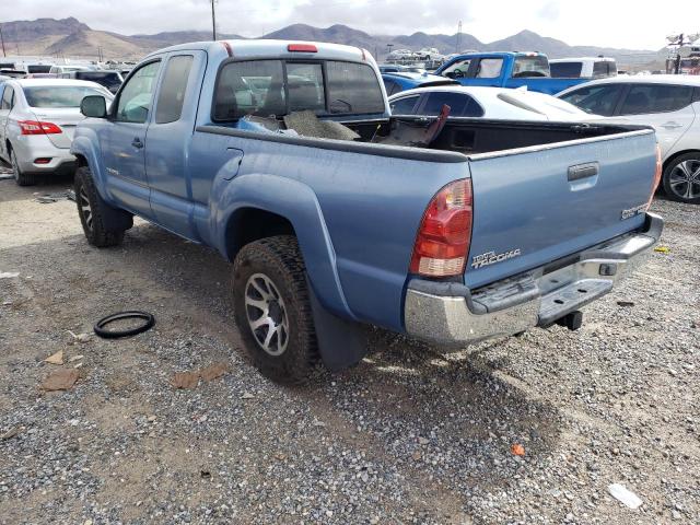 5TETU62N76Z240913 - 2006 TOYOTA TACOMA PRERUNNER ACCESS CAB BLUE photo 2