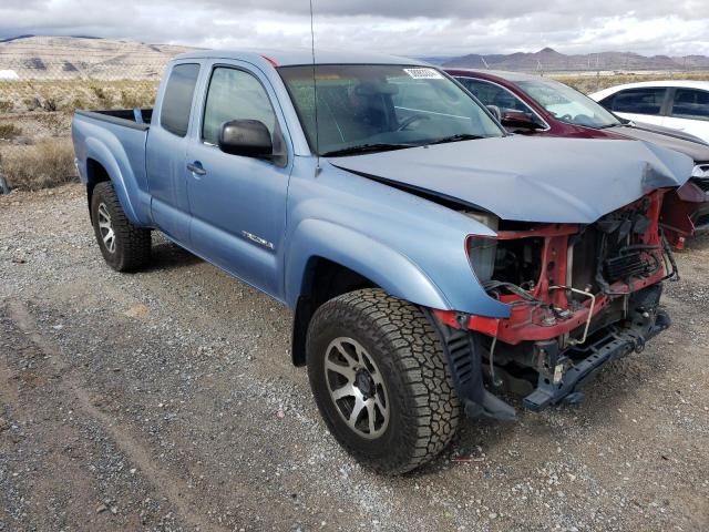5TETU62N76Z240913 - 2006 TOYOTA TACOMA PRERUNNER ACCESS CAB BLUE photo 4