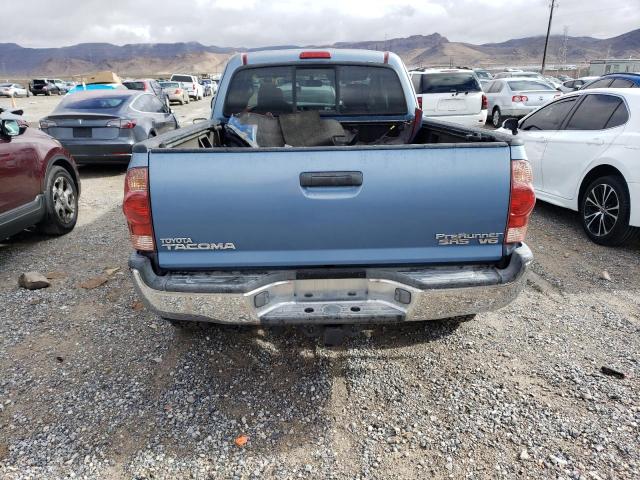 5TETU62N76Z240913 - 2006 TOYOTA TACOMA PRERUNNER ACCESS CAB BLUE photo 6