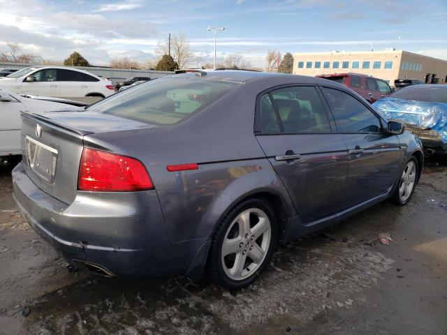 19UUA66225A031201 - 2005 ACURA TL GRAY photo 3