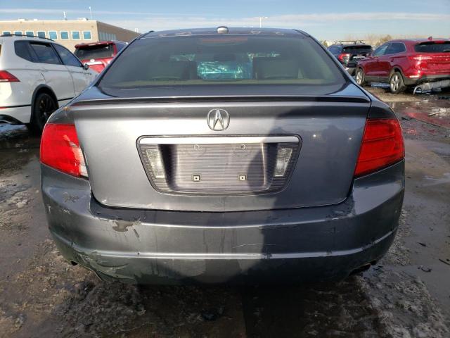 19UUA66225A031201 - 2005 ACURA TL GRAY photo 6