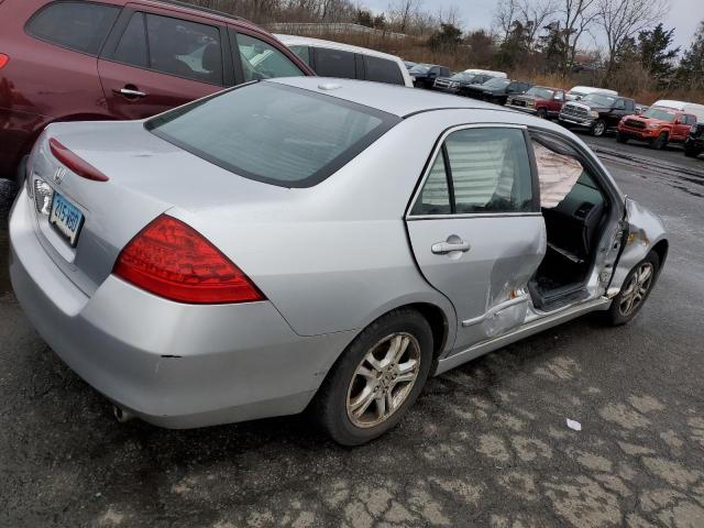 1HGCM56837A115998 - 2007 HONDA ACCORD EX SILVER photo 3