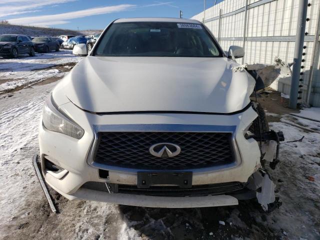 JN1EV7AR1KM553252 - 2019 INFINITI Q50 LUXE WHITE photo 5