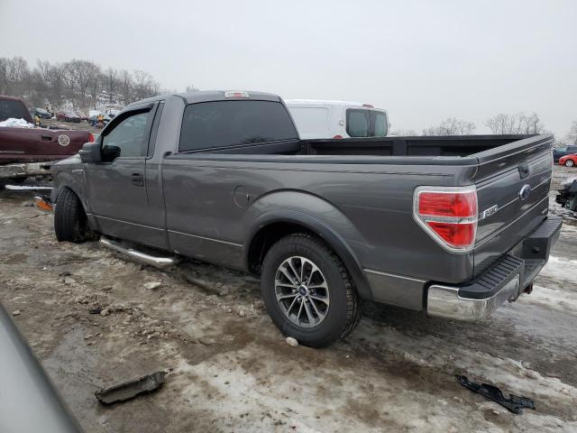 1FTMF1CM8DKD58025 - 2013 FORD F150 GRAY photo 2