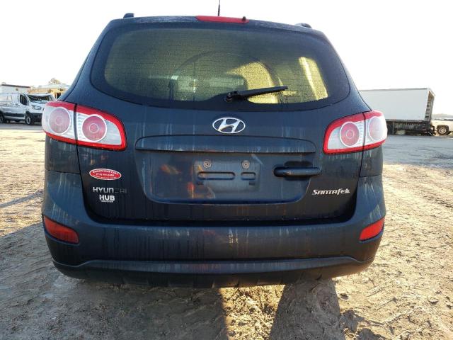 5XYZG4AG7BG013444 - 2011 HYUNDAI SANTA FE GLS BLACK photo 6