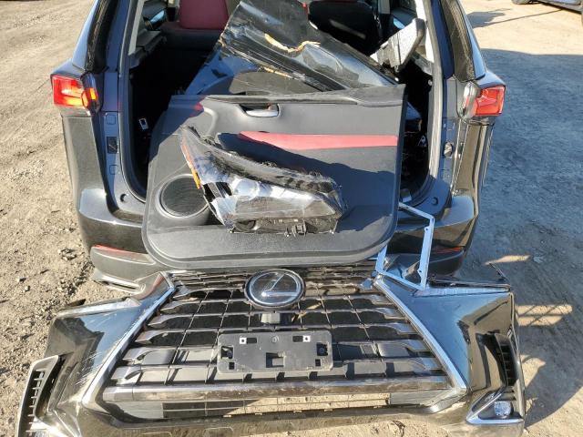 JTJDARBZ1M2200620 - 2021 LEXUS NX 300 BASE შავი ფოტო 12