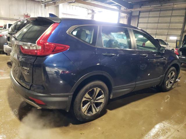 2HKRW6H36KH214245 - 2019 HONDA CR-V LX BLUE photo 3