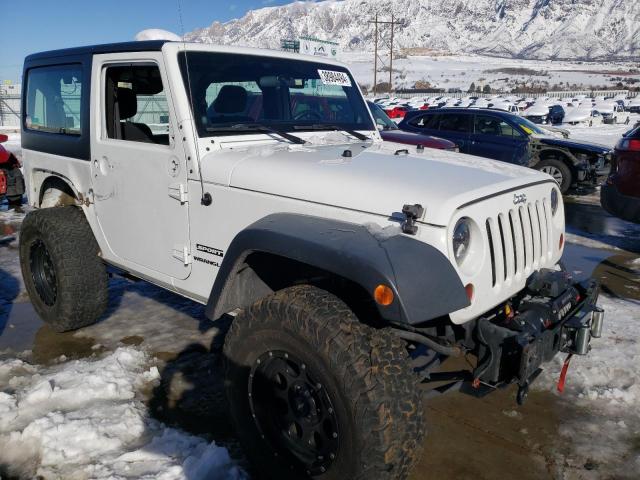 1C4AJWAG7CL259944 - 2012 JEEP WRANGLER SPORT WHITE photo 4