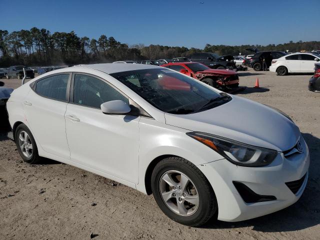 5NPDH4AE5EH513945 - 2014 HYUNDAI ELANTRA SE WHITE photo 4