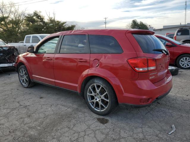 3C4PDCEG8GT207369 - 2016 DODGE JOURNEY R/T RED photo 2