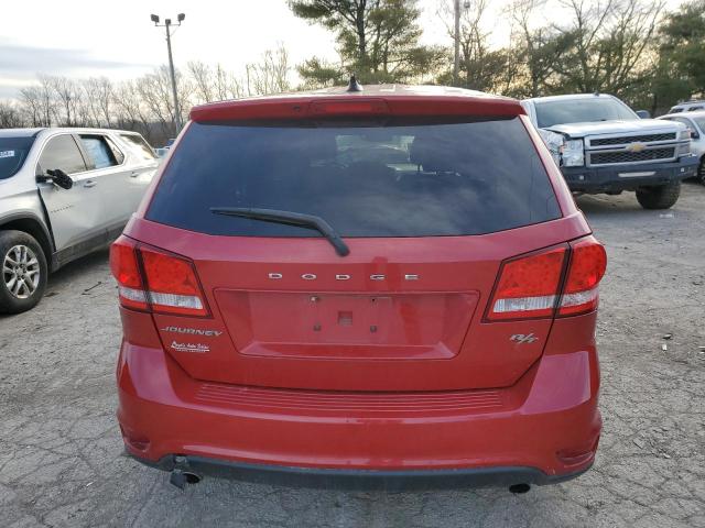 3C4PDCEG8GT207369 - 2016 DODGE JOURNEY R/T RED photo 6