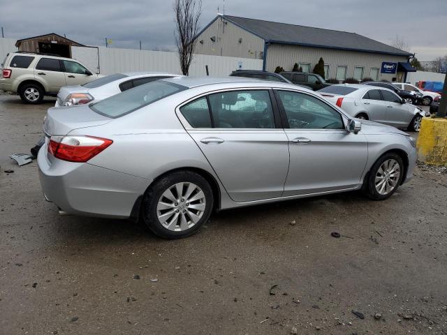 1HGCR2F84EA213869 - 2014 HONDA ACCORD EXL SILVER photo 3