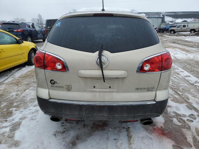 5GALRBED0AJ250751 - 2010 BUICK ENCLAVE CXL TAN photo 6