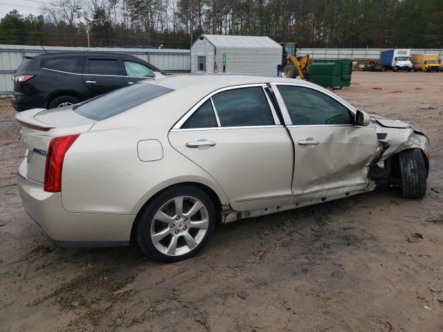 1G6AB5RA2D0132550 - 2013 CADILLAC ATS LUXURY BEIGE photo 3