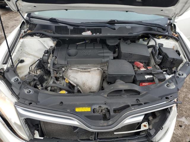 4T3BA3BB8AU012724 - 2010 TOYOTA VENZA WHITE photo 12