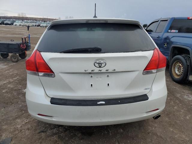 4T3BA3BB8AU012724 - 2010 TOYOTA VENZA WHITE photo 6