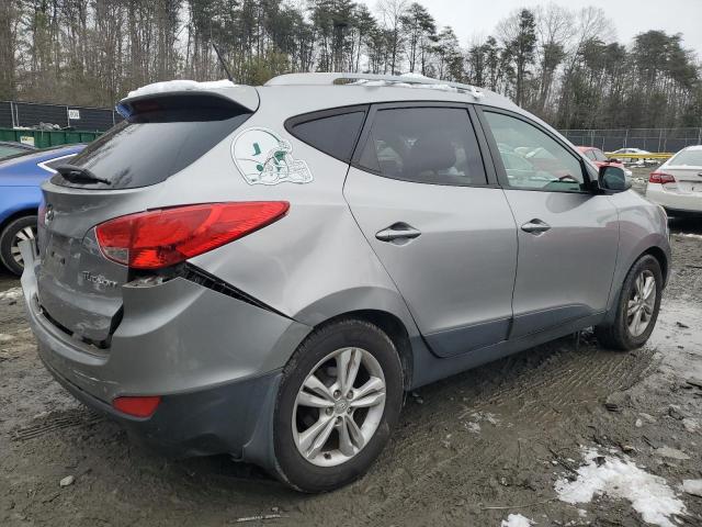 KM8JU3ACXDU563182 - 2013 HYUNDAI TUCSON GLS GRAY photo 3