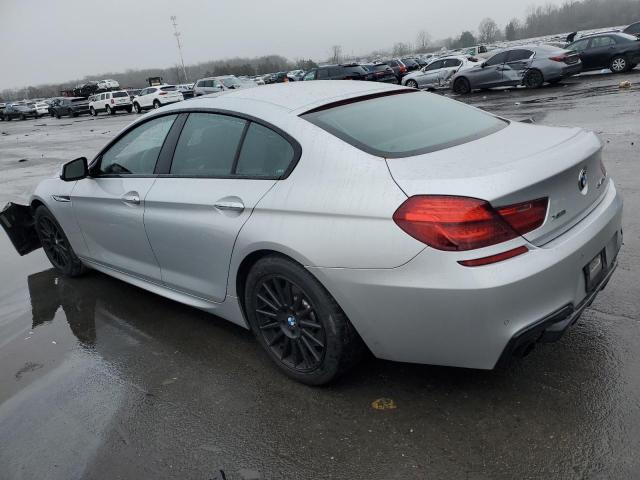 WBA6B8C54EDZ72756 - 2014 BMW 640 XI GRAN COUPE SILVER photo 2