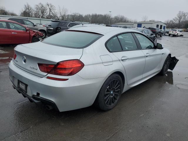 WBA6B8C54EDZ72756 - 2014 BMW 640 XI GRAN COUPE SILVER photo 3