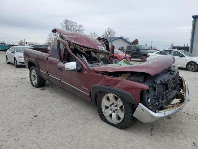 2GCEK19T121274897 - 2002 CHEVROLET SILVERADO K1500 RED photo 4