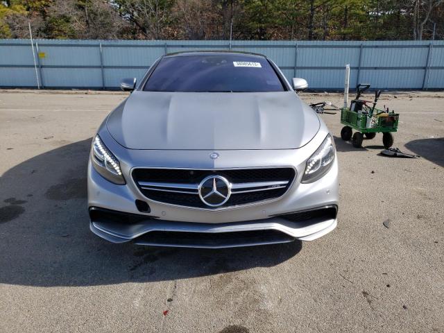 WDDXJ7JB0FA001775 - 2015 MERCEDES-BENZ S 63 AMG GRAY photo 5