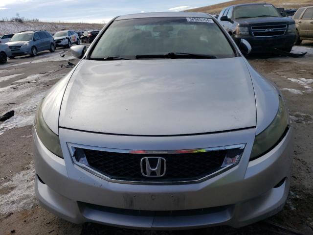 1HGCS12838A003224 - 2008 HONDA ACCORD EXL SILVER photo 5