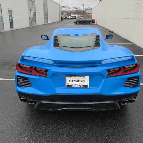 1G1YC2D49M5106533 - 2021 CHEVROLET CORVETTE STINGRAY 3LT BLUE photo 5