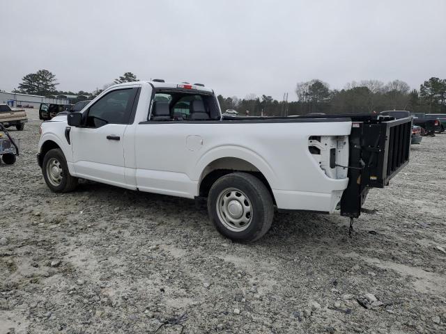 1FTMF1CB2NKE40056 - 2022 FORD F150 WHITE photo 2