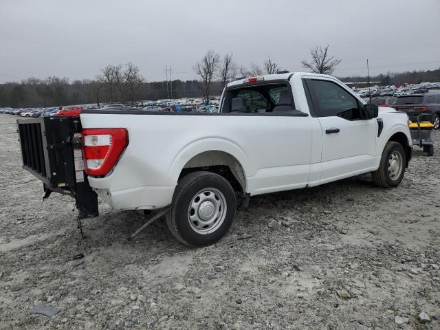 1FTMF1CB2NKE40056 - 2022 FORD F150 WHITE photo 3