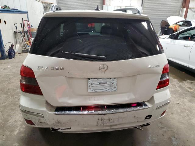 WDCGG8HB1CF743518 - 2012 MERCEDES-BENZ GLK 350 4MATIC WHITE photo 6