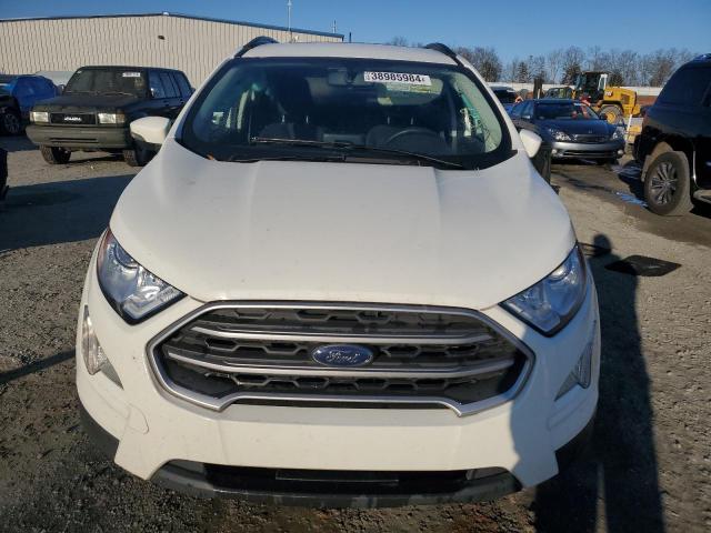 MAJ3S2GE7LC393945 - 2020 FORD ECOSPORT SE WHITE photo 5