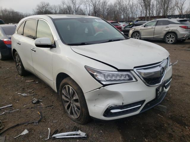 5FRYD4H4XGB021308 - 2016 ACURA MDX TECHNOLOGY 白色 照片 4
