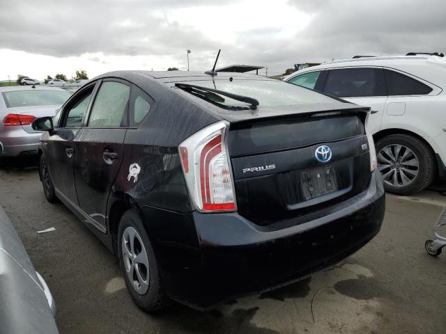 JTDKN3DU5D5593758 - 2013 TOYOTA PRIUS BLACK photo 2