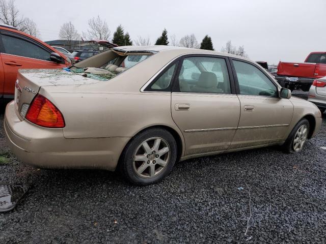 4T1BF28B92U209785 - 2002 TOYOTA AVALON XL GOLD photo 3