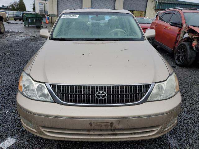 4T1BF28B92U209785 - 2002 TOYOTA AVALON XL GOLD photo 5