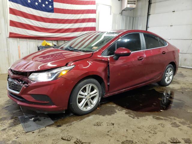 1G1BE5SM6H7134028 - 2017 CHEVROLET CRUZE LT RED photo 1