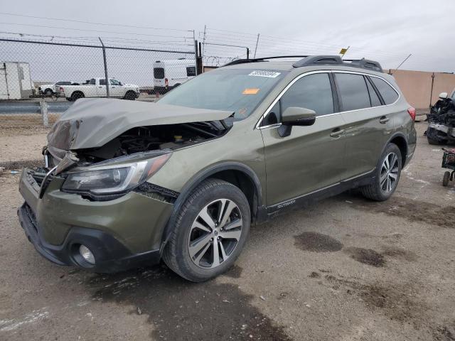 4S4BSANC3K3256013 - 2019 SUBARU OUTBACK 2.5I LIMITED GREEN photo 1