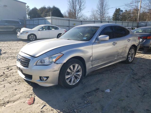 JN1BY1AR9BM374464 - 2011 INFINITI M37 X SILVER photo 1