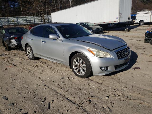 JN1BY1AR9BM374464 - 2011 INFINITI M37 X SILVER photo 4