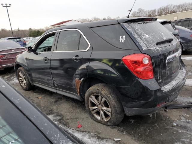 2CNFLCEC8B6412582 - 2011 CHEVROLET EQUINOX LS BLACK photo 2