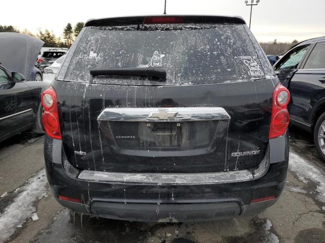 2CNFLCEC8B6412582 - 2011 CHEVROLET EQUINOX LS BLACK photo 6