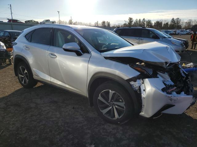 JTJGJRDZ3L5010177 - 2020 LEXUS NX 300H WHITE photo 4