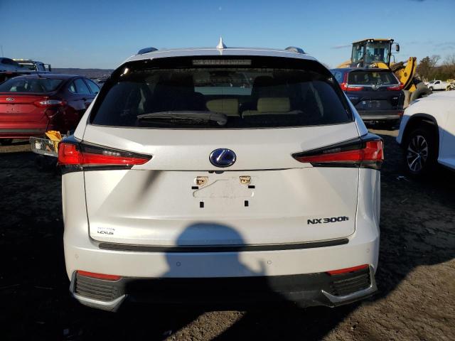 JTJGJRDZ3L5010177 - 2020 LEXUS NX 300H WHITE photo 6