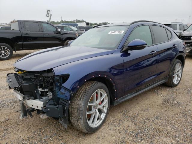 ZASPAKBNXK7C40223 - 2019 ALFA ROMEO STELVIO TI BLUE photo 1