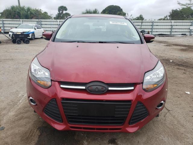 1FADP3N23DL103545 - 2013 FORD FOCUS TITANIUM RED photo 5