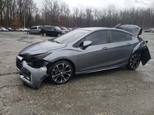 1G1BF5SM2K7126982 - 2019 CHEVROLET CRUZE PREMIER GRAY photo 1