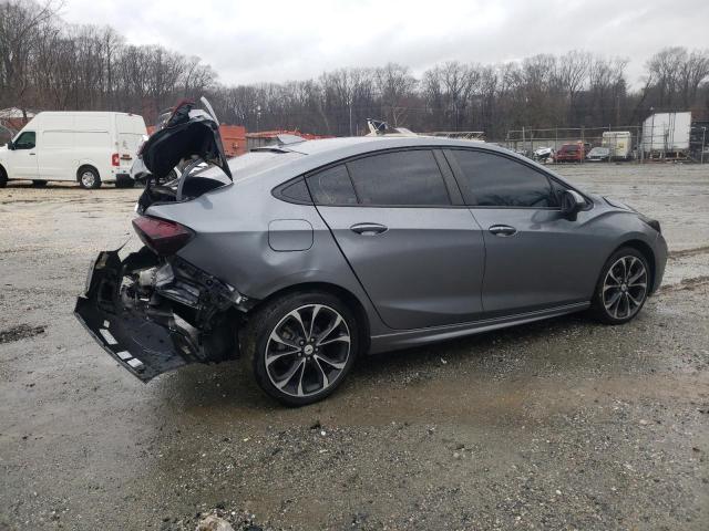 1G1BF5SM2K7126982 - 2019 CHEVROLET CRUZE PREMIER GRAY photo 3