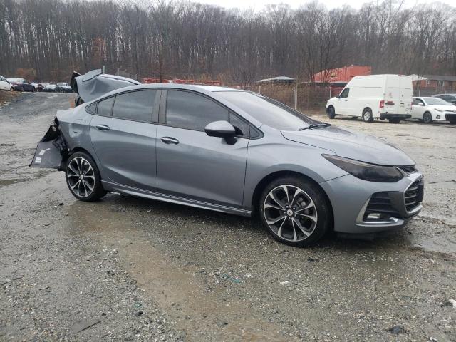 1G1BF5SM2K7126982 - 2019 CHEVROLET CRUZE PREMIER GRAY photo 4