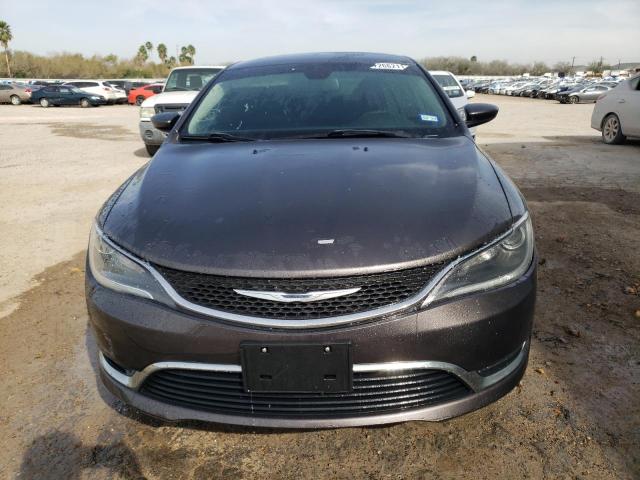 1C3CCCAB4GN109178 - 2016 CHRYSLER 200 LIMITED GRAY photo 5